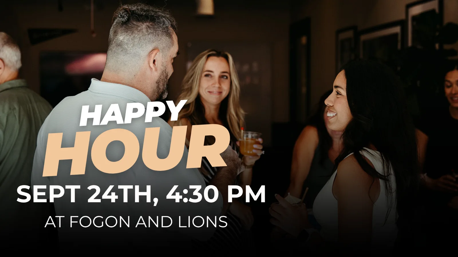 Happy Hour at Fogón and Lions