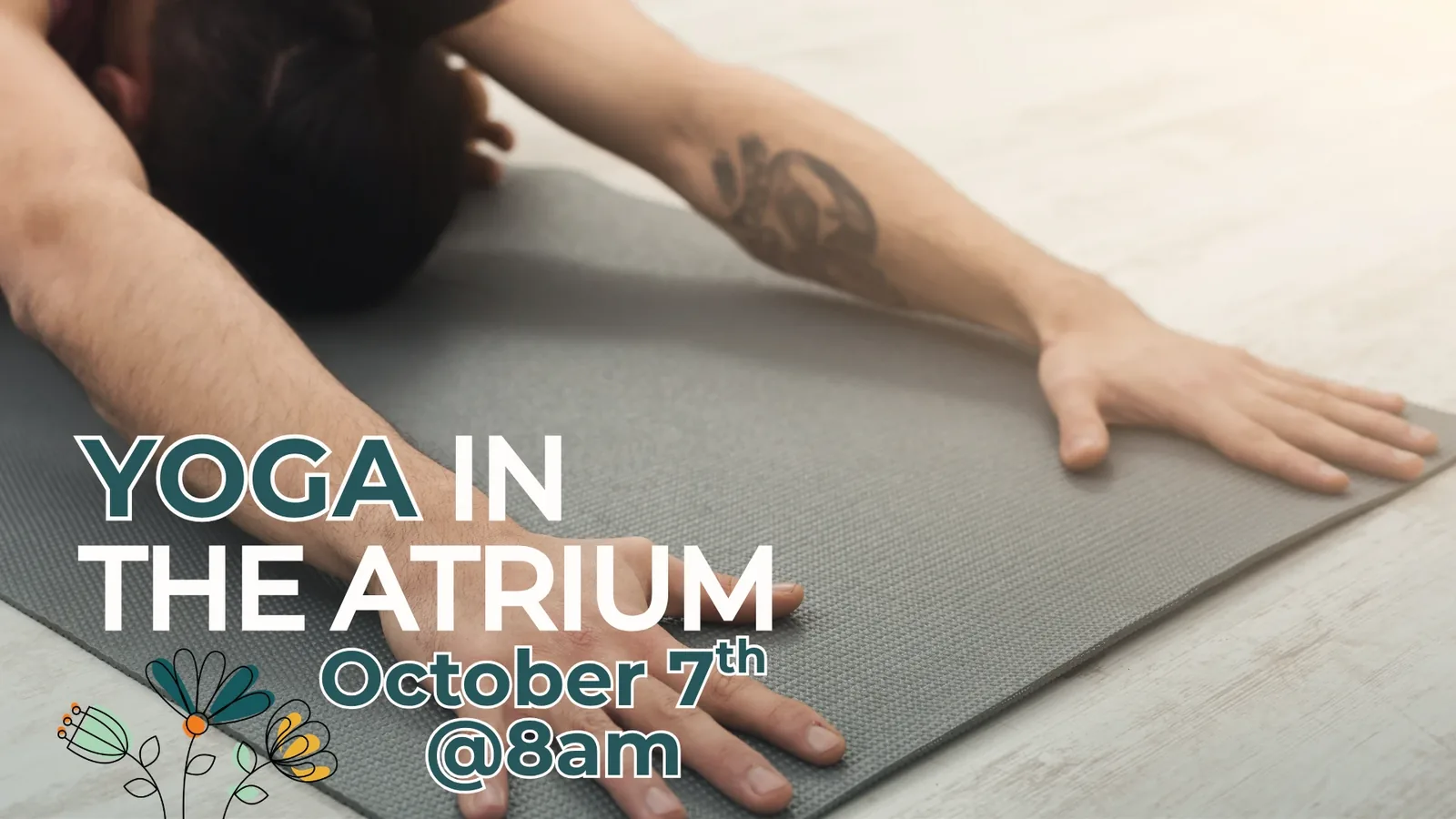 Yoga in the Atrium