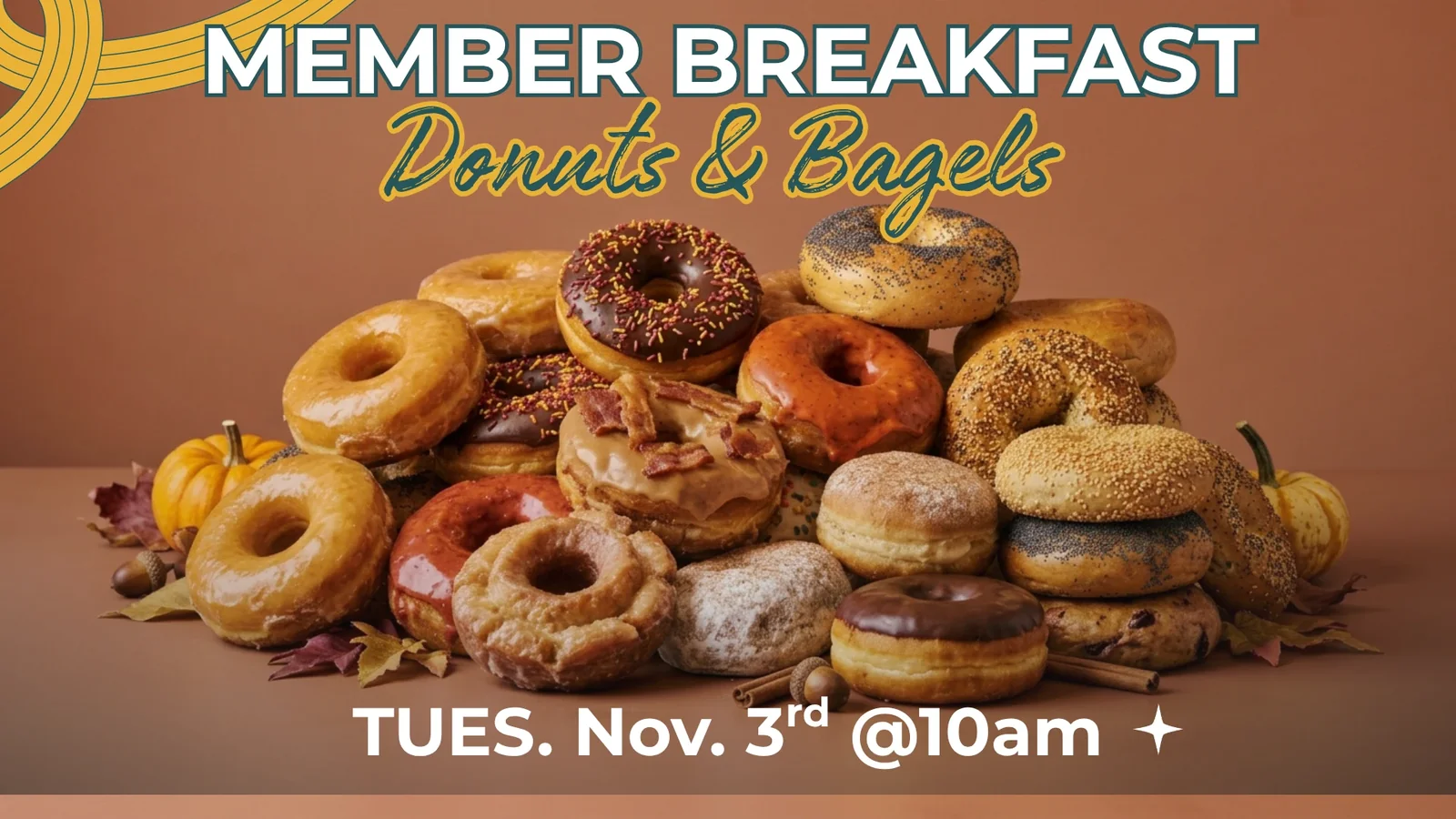 Member Breakfast: Donuts & Bagels