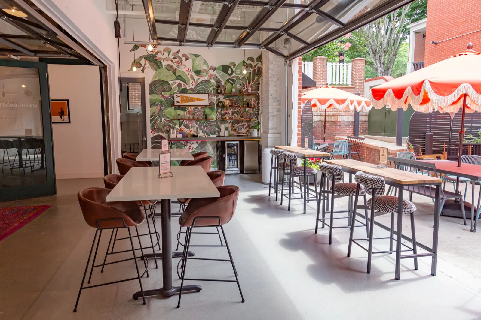 Private patio