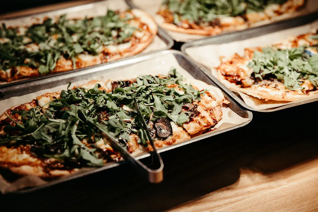 Shared plates at a THRIVE event