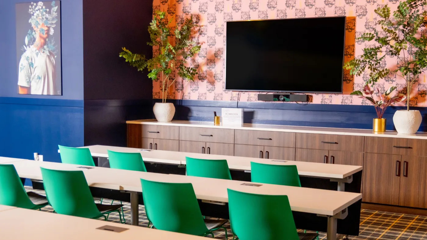 Meeting room at THRIVE Duluth