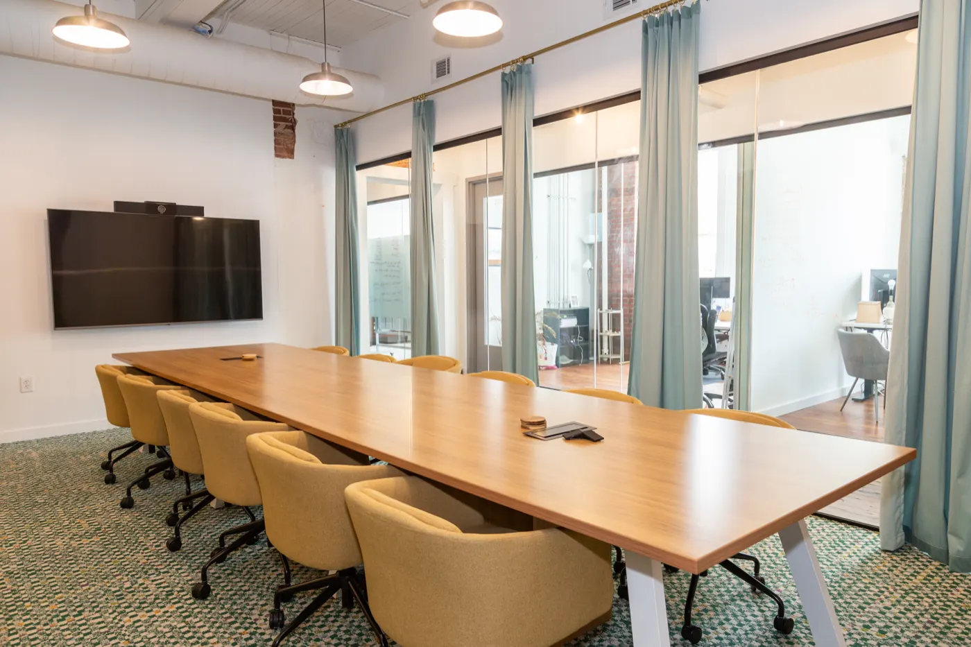 Meeting room at THRIVE Gainesville
