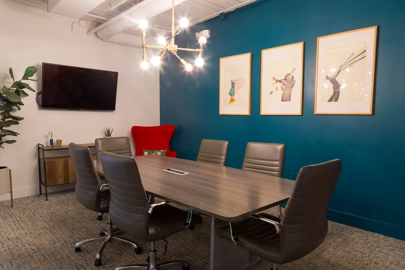A THRIVE meeting room