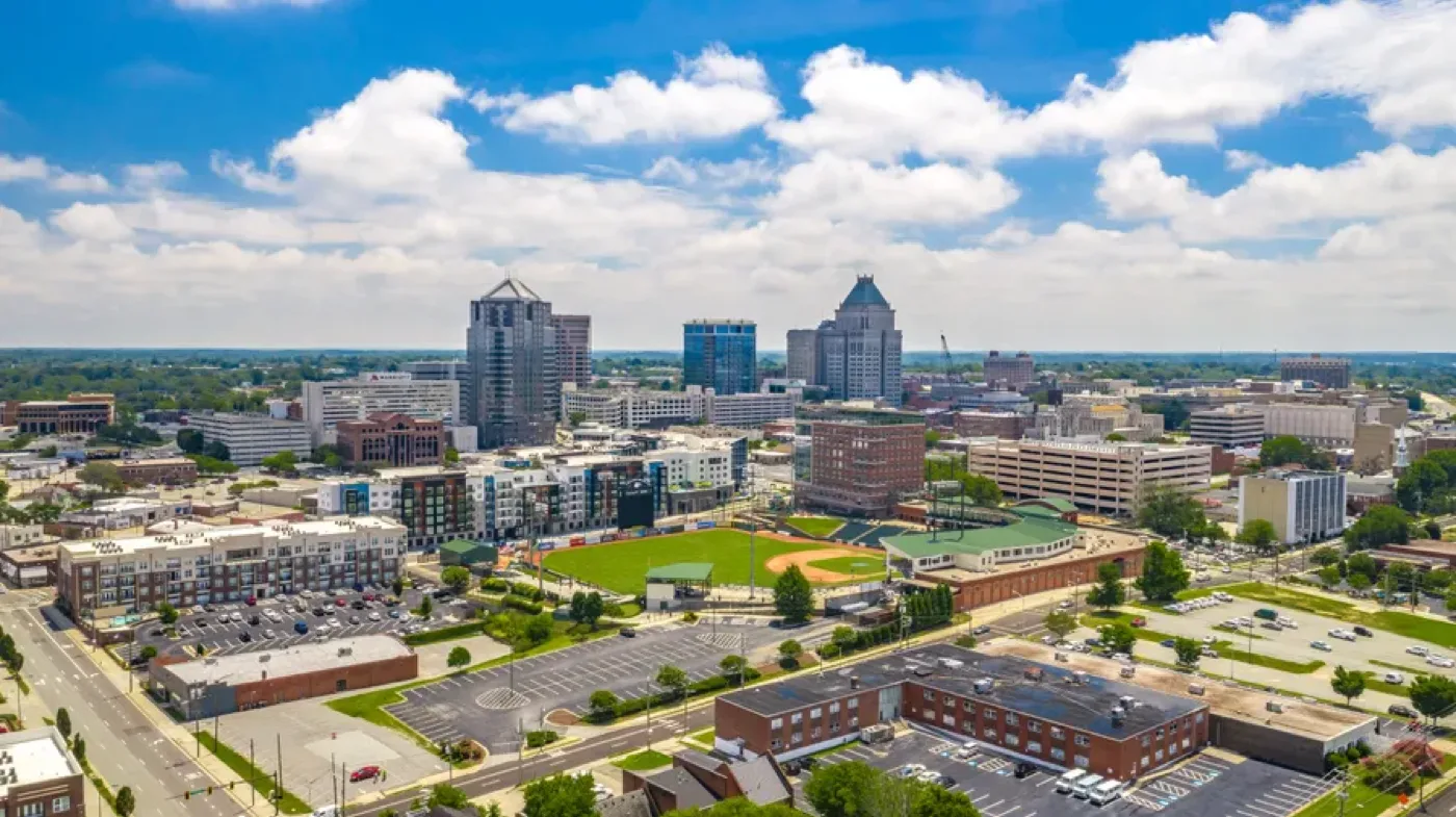 Downtown Greensboro, NC