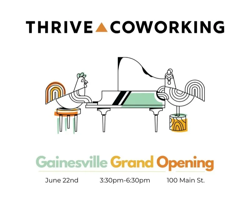 THRIVE Coworking Hosts Open House for Gainesville Location