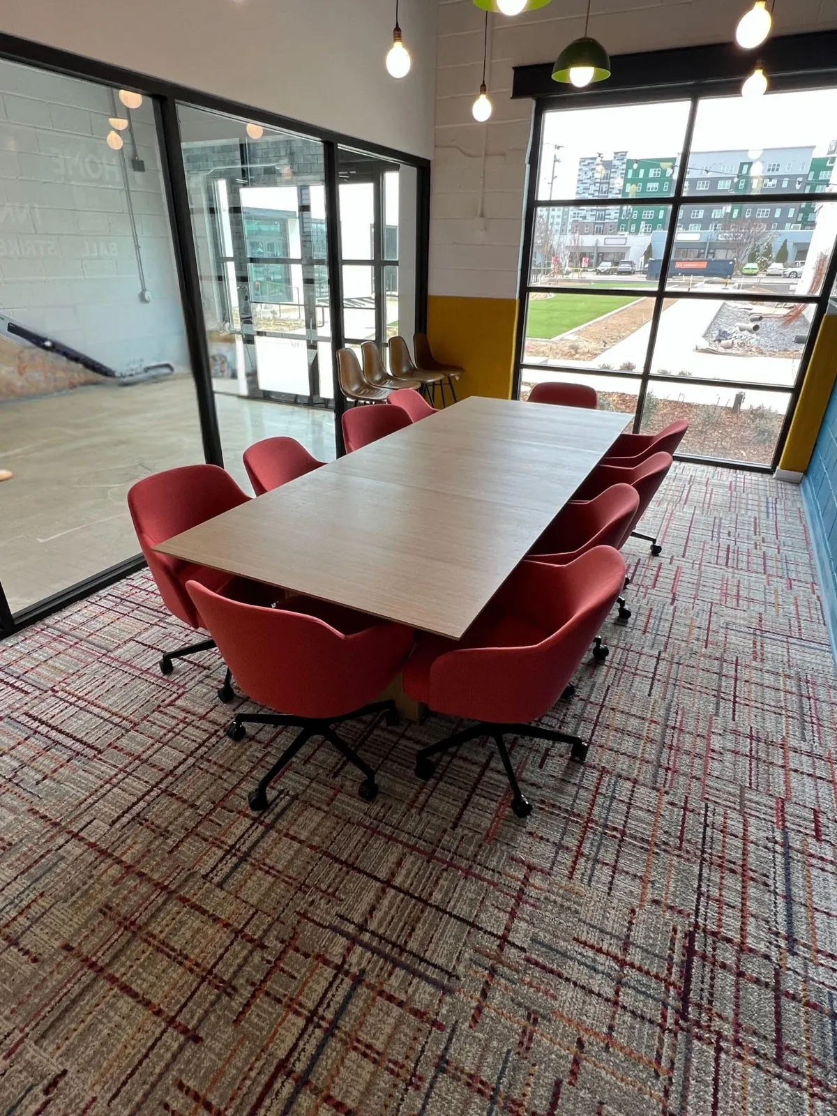The Dugout meeting room at THRIVE Birmingham