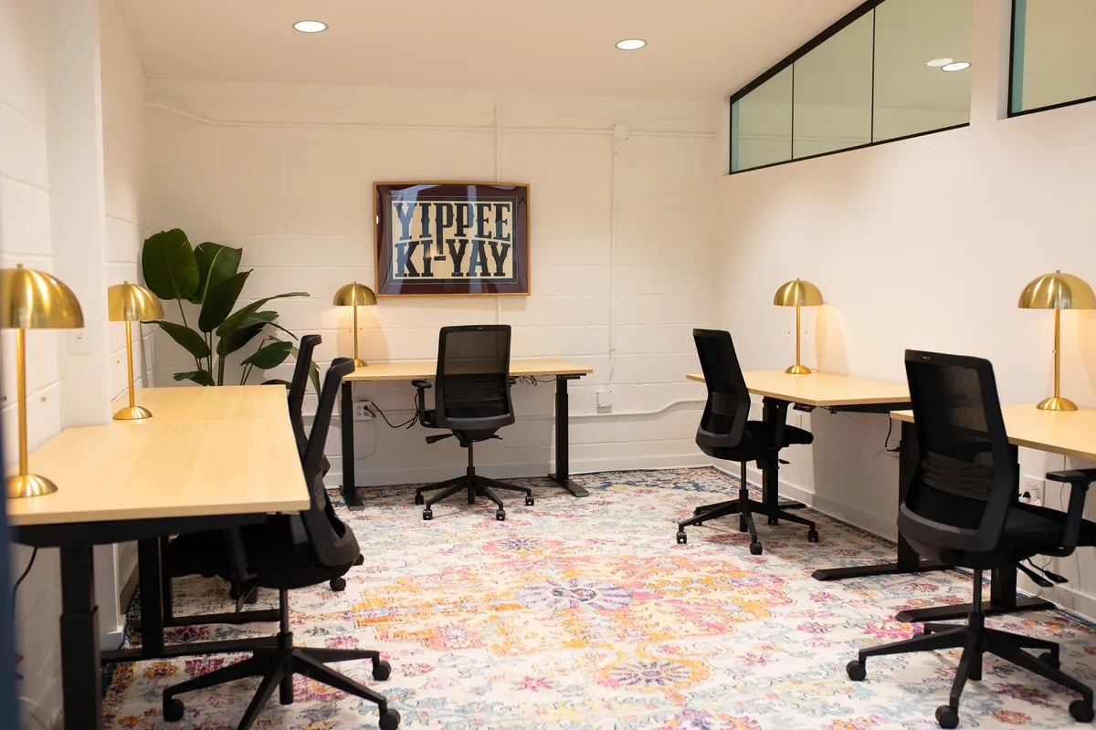 A private team office at THRIVE